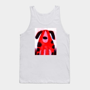 Red dog Tank Top
